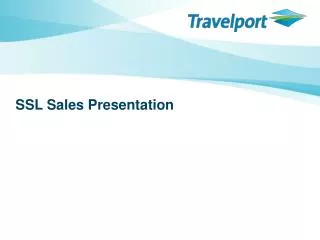 SSL Sales Presentation