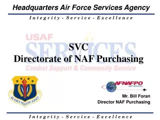 SVC Directorate of NAF Purchasing