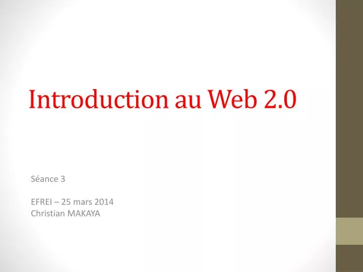 introduction au web 2 0