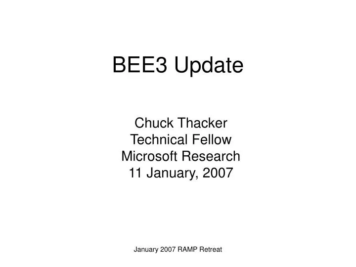 bee3 update
