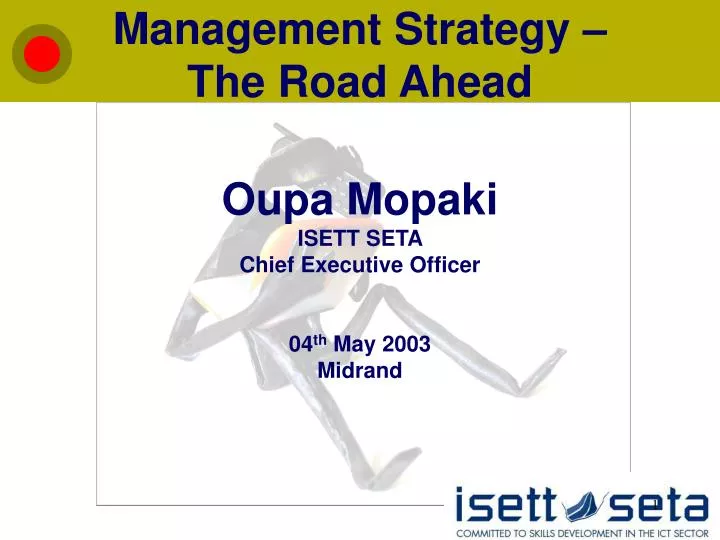 management strategy the road ahead