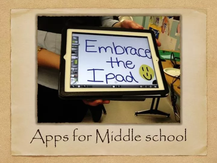 apps for middle school