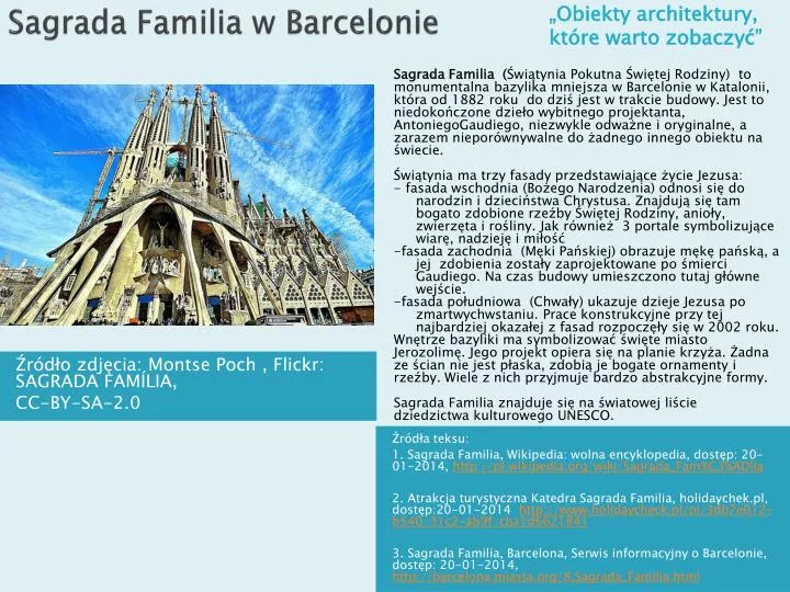 sagrada familia w barcelonie