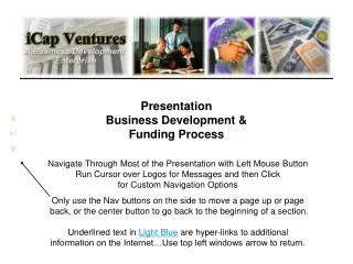 Presentation Business Development &amp; Funding Process