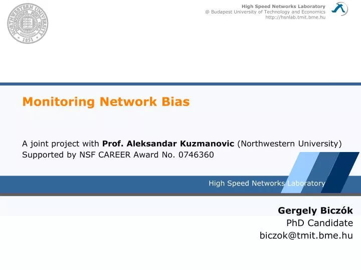 monitoring network bias