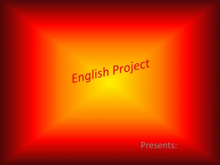 english project