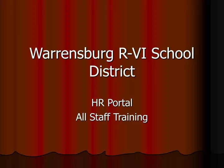 warrensburg r vi school district
