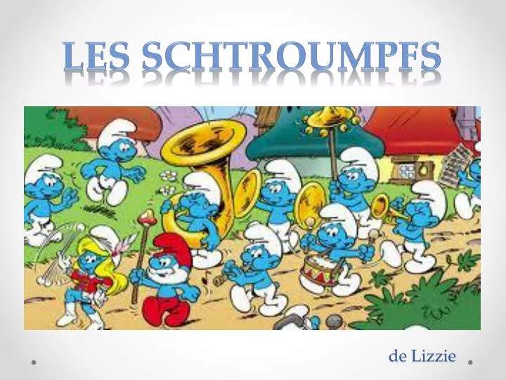 les schtroumpfs