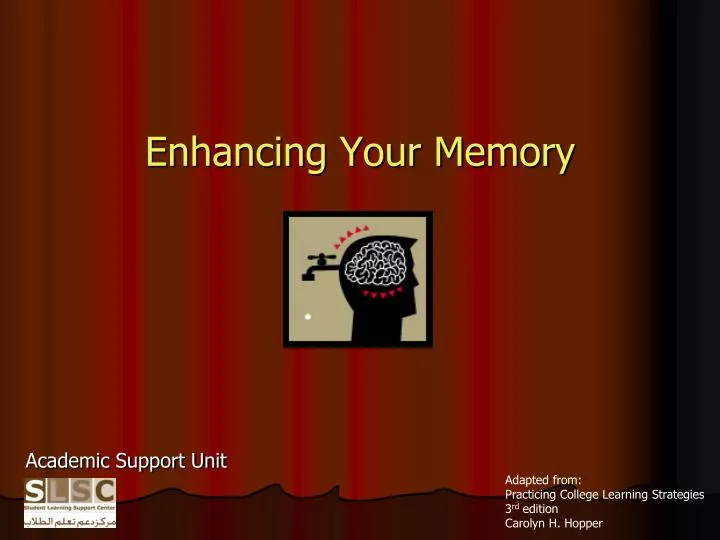 enhancing your memory