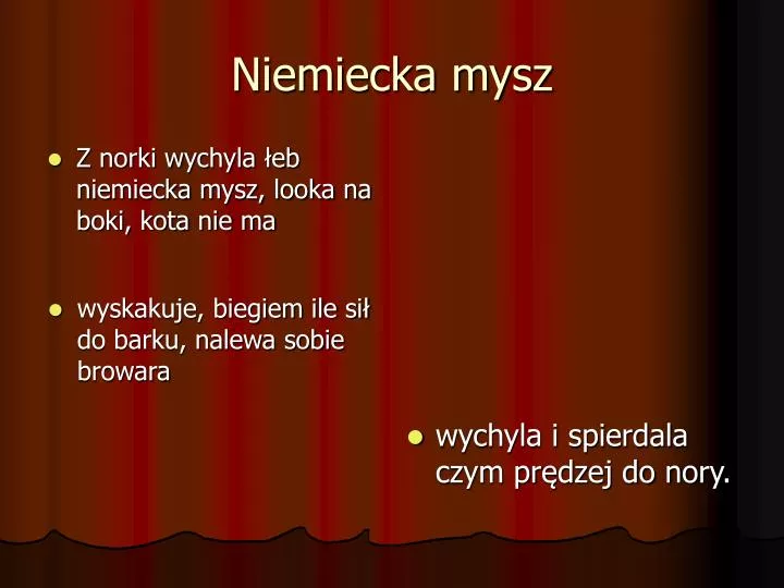 niemiecka mysz