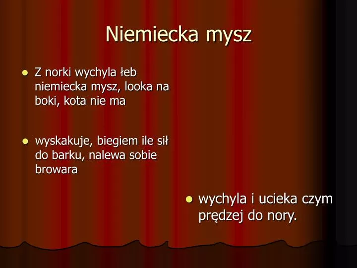 niemiecka mysz