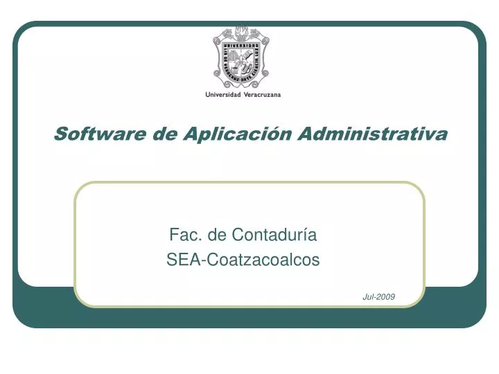 software de aplicaci n administrativa