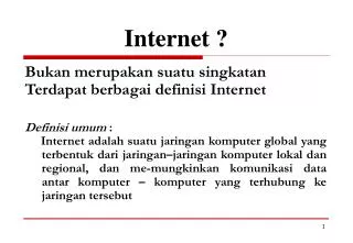 internet
