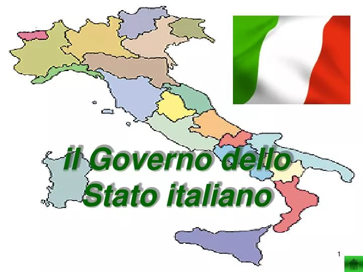 il governo dello stato italiano