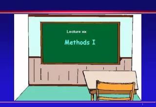 Introduction to Methods