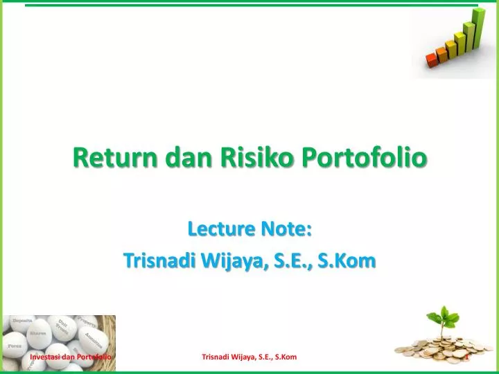 return dan risiko portofolio