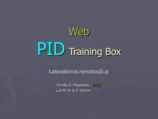 Web PID Training Box