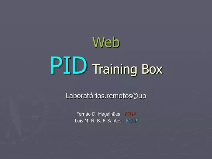 web pid training box