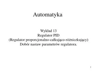 automatyka