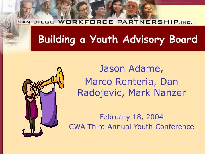 building a youth advisory board