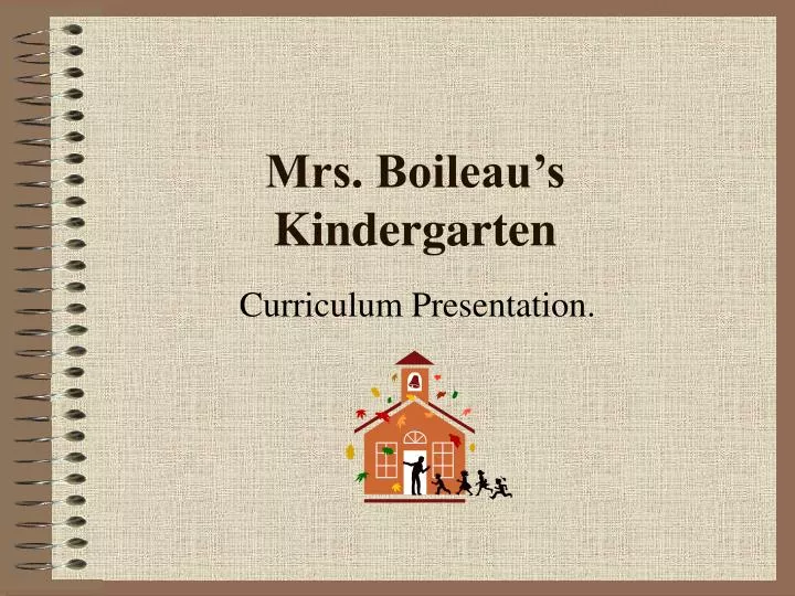 mrs boileau s kindergarten