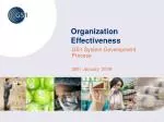 Organization Effectiveness - slide 1