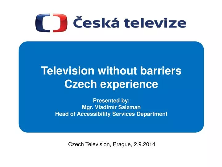 czech television prague 2 9 2014