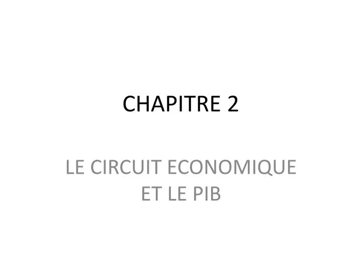 chapitre 2