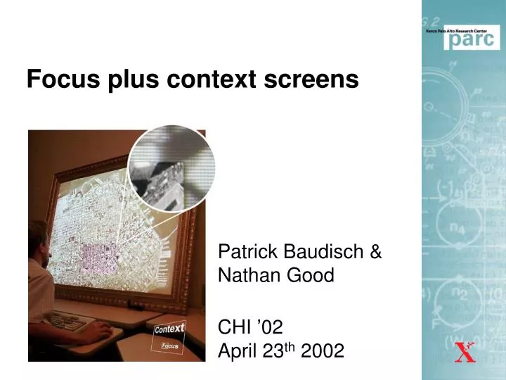 focus plus context screens