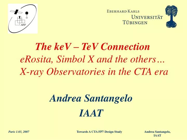 the kev tev connection erosita simbol x and the others x ray observatories in the cta era
