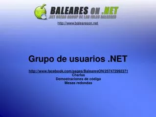 Grupo de usuarios .NET