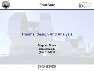 Thermal Design And Analysis