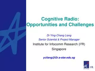 Cognitive Radio: Opportunities and Challenges