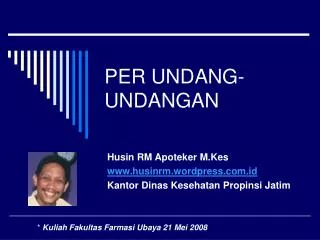 per undang undangan