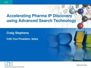 Accelerating Pharma IP Discovery using Advanced Search Technology