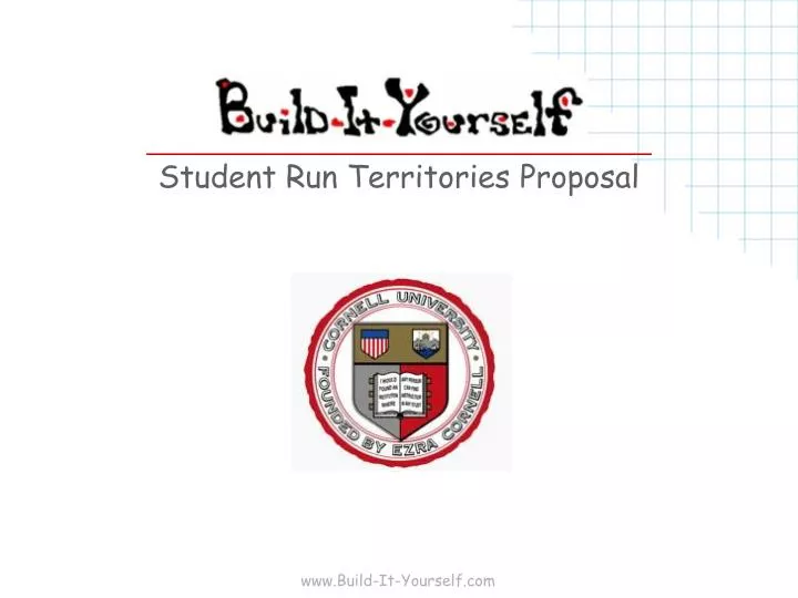student run territories proposal