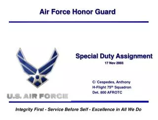 Air Force Honor Guard