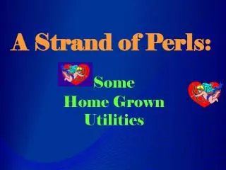 A Strand of Perls:
