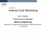 Indirect Cost Workshop - slide 1