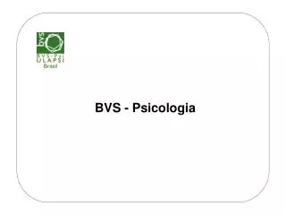 BVS - Psicologia