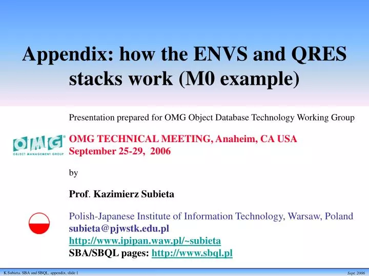 appendix how the envs and qres stacks work m0 example