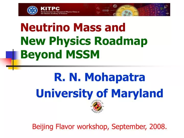 neutrino mass and new physics roadmap beyond mssm