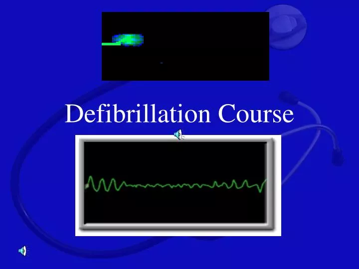 defibrillation course