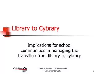 Library to Cybrary