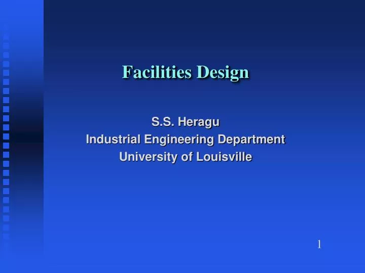 facilities design
