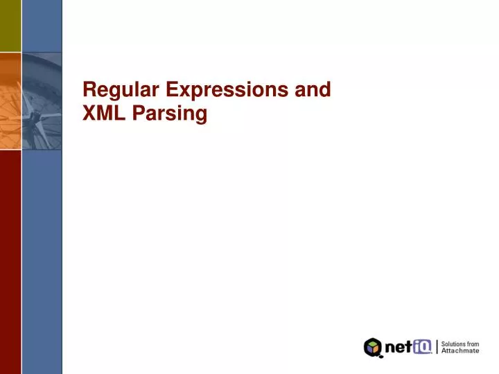 regular expressions and xml parsing