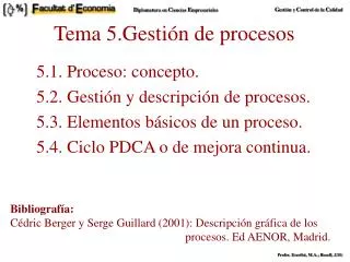 Tema 5.Gestión de procesos