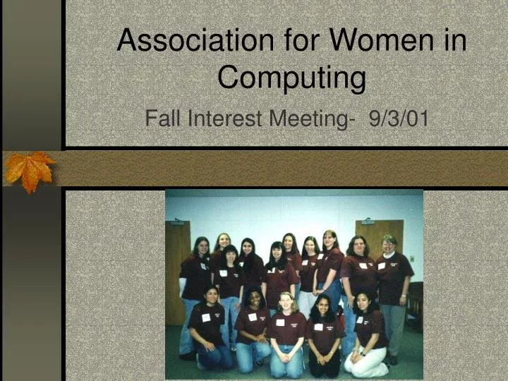association for women in computing
