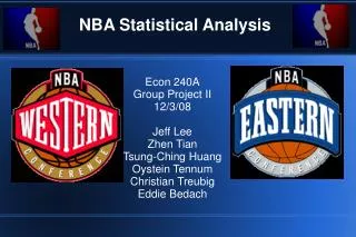 NBA Statistical Analysis