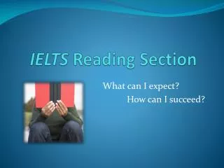 IELTS Reading Section
